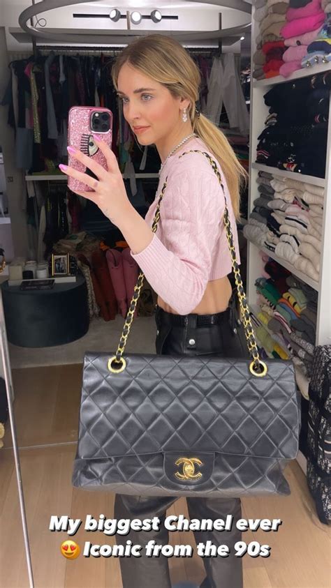 borsa chanel pelle chiara